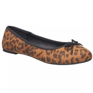French Connection Diana Print Ballerina Flat